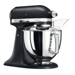 KitchenAid Keukenmachine Artisan - Kantelbare Kop - Vulkaanzwart - 4.8 Liter - 5KSM175PSEBK 6 KitchenAid Keukenmachine Artisan - Kantelbare Kop - Vulkaanzwart - 4.8 Liter - 5KSM175PSEBK -Alessi Verkoopwinkel 8597015014605B15D 3