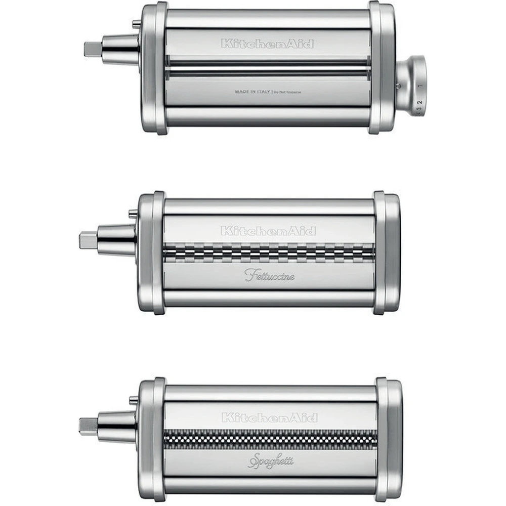 KitchenAid Pastaroller En Snijder - 3 Stuks - Keukenmachine Accessoire - 5KSMPRA 2 KitchenAid Pastaroller En Snijder - 3 Stuks - Keukenmachine Accessoire - 5KSMPRA - Afbeelding 2