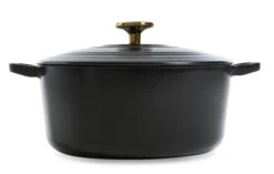 BK Braadpan Bourgogne - Pitch Black - ø 24 Cm / 4.2 Liter 10 BK Braadpan Bourgogne - Pitch Black - ø 24 Cm / 4.2 Liter -Alessi Verkoopwinkel 8718311313673 1 1