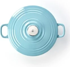 BK Braadpan Bourgogne - Aqua Blue - ø 24 Cm / 4.2 Liter 9 BK Braadpan Bourgogne - Aqua Blue - ø 24 Cm / 4.2 Liter -Alessi Verkoopwinkel 8718311317527 1