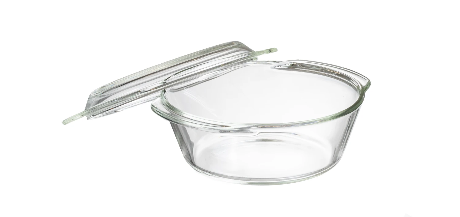 Sareva Ovenschaal Met Deksel- Hittebestendig Glas - ø 16.5 Cm / 1 Liter 4 Sareva Ovenschaal Met Deksel- Hittebestendig Glas - ø 16.5 Cm / 1 Liter - Afbeelding 4