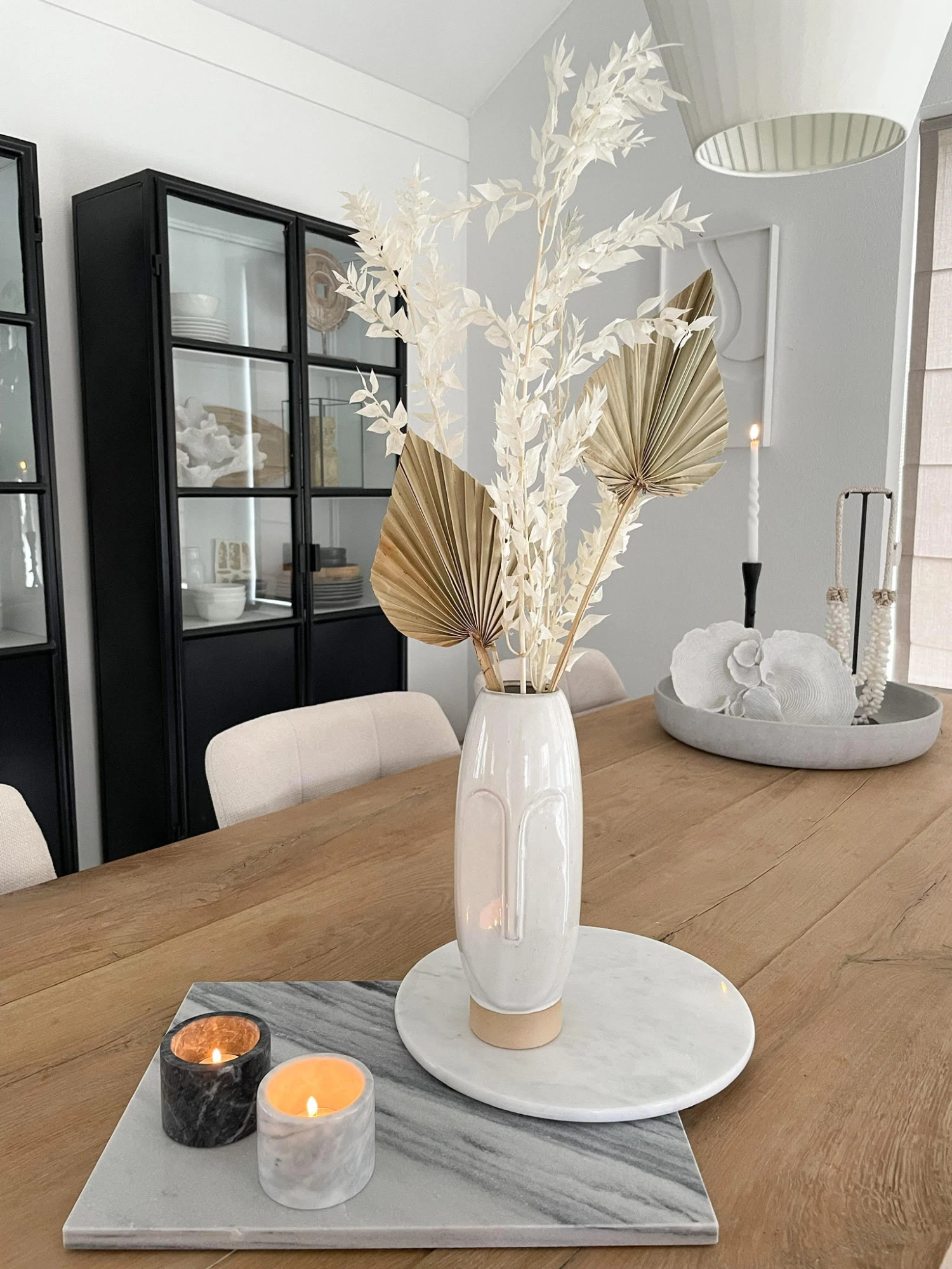 Jay Hill Serveerplank - Met Marmeren Schaaltjes - 37 X 11 Cm 2 Jay Hill Serveerplank - Met Marmeren Schaaltjes - 37 X 11 Cm - Afbeelding 2