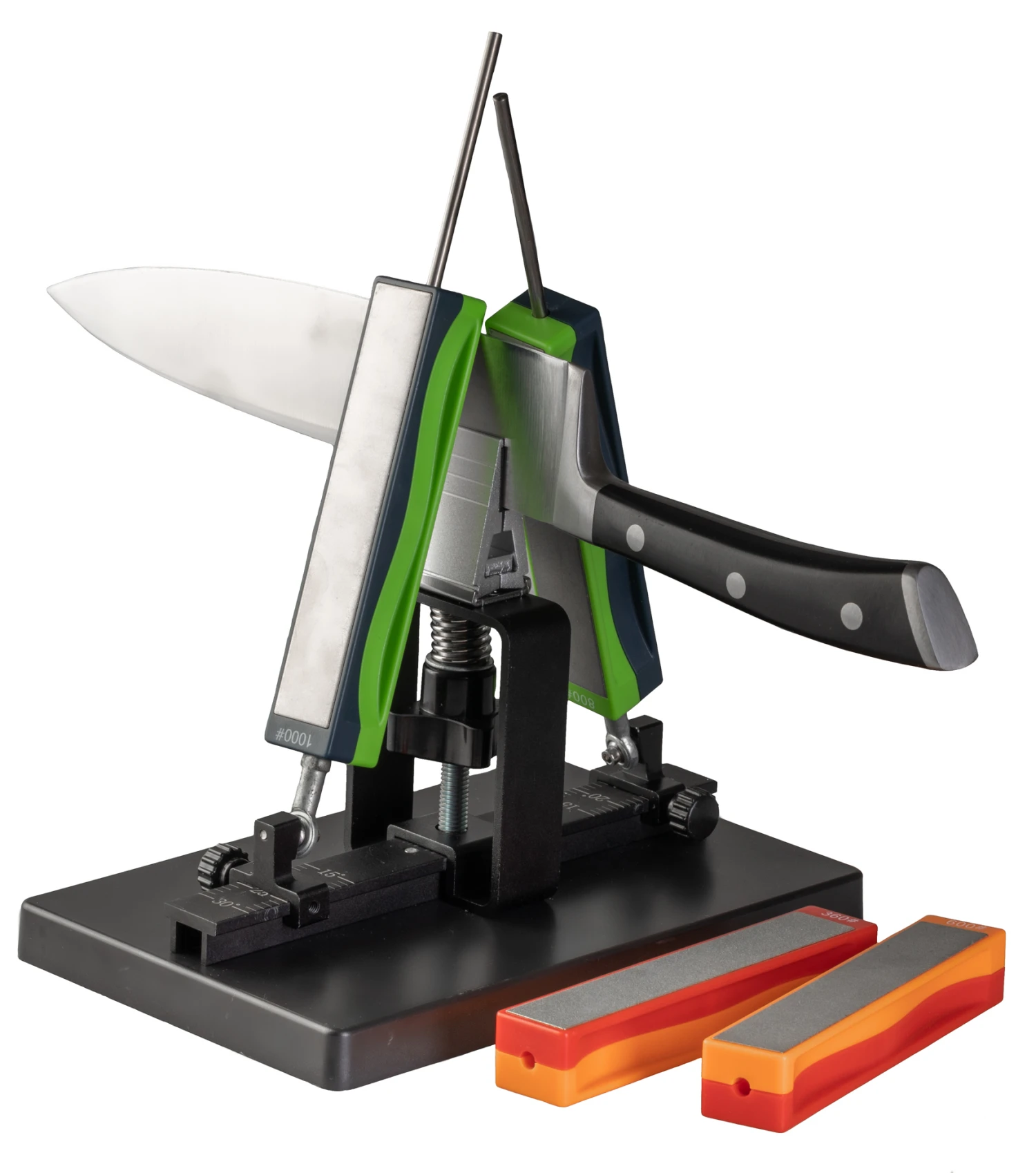 Blackwell Messenslijper Set - Inclusief 4 Slijpstenen 1 Blackwell Messenslijper Set - Inclusief 4 Slijpstenen