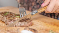 Jay Hill Steakmessen Laguiole - Olijfhout - 6 Stuks -Alessi Verkoopwinkel 8720364453442 1