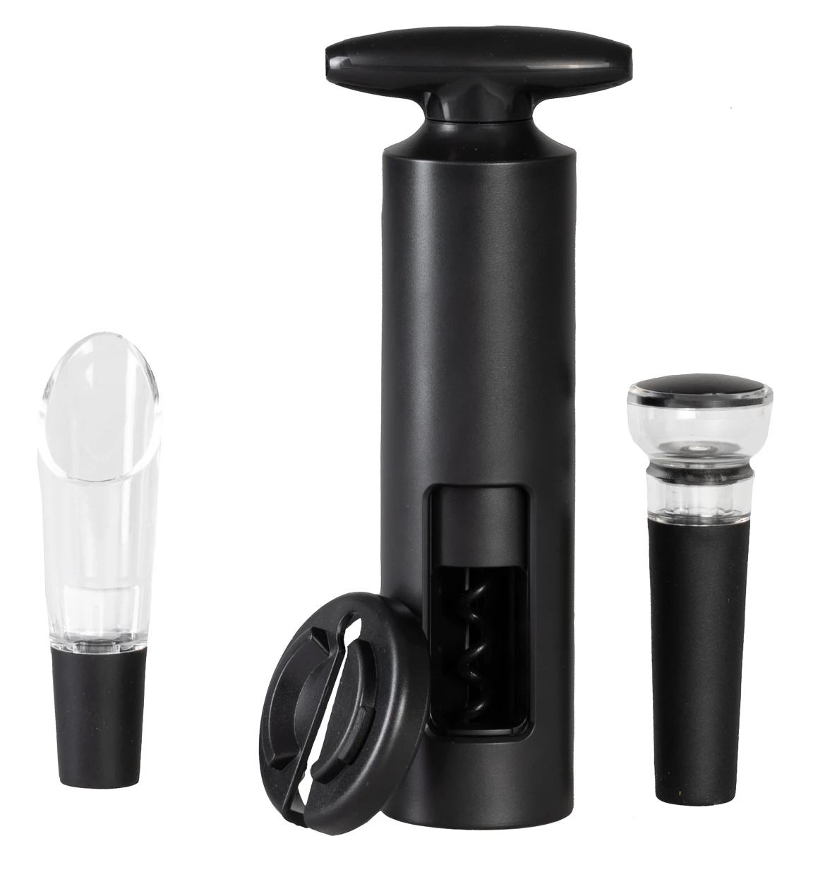 Sareva Wijnopener Set (met Wijnstopper. Foliesnijder & Schenktuit) 6 Sareva Wijnopener Set (met Wijnstopper. Foliesnijder & Schenktuit) - Afbeelding 6