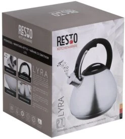 Resto Kitchenware Fluitketel Lyra 2.7 Liter - 90603 11 Resto Kitchenware Fluitketel Lyra 2.7 Liter - 90603 -Alessi Verkoopwinkel 90603.4260403577301.ver09