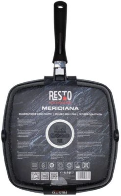 Resto Kitchenware Grillpan Meridiana - 28 X 28 Cm - Standaard Anti-aanbaklaag 13 Resto Kitchenware Grillpan Meridiana - 28 X 28 Cm - Standaard Anti-aanbaklaag -Alessi Verkoopwinkel 93406.4260403579664.ver04
