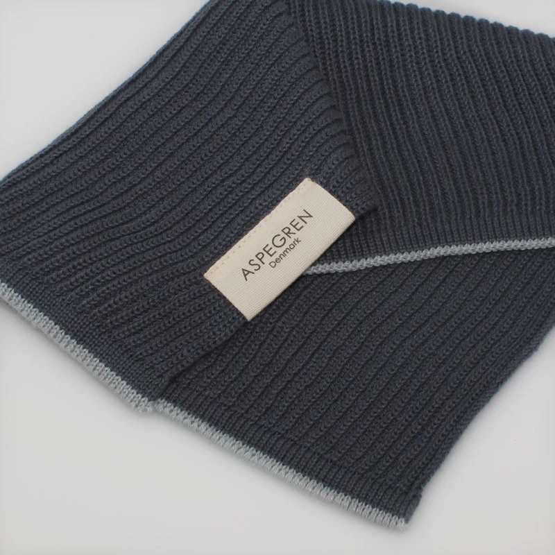 Aspegren Vaatdoekje Ripple Navy Blue 26 X 26 Cm 2 Aspegren Vaatdoekje Ripple Navy Blue 26 X 26 Cm - Afbeelding 2