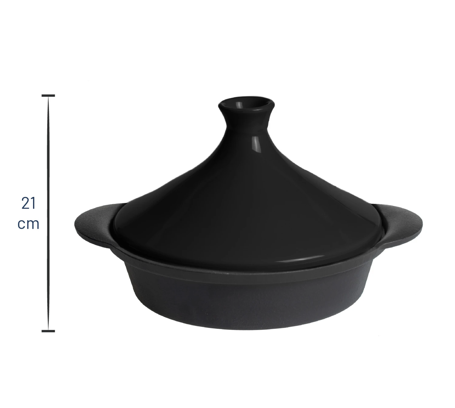 Blackwell Tajine Gietijzer - Zwart - ø 30 Cm / 3 Liter 5 Blackwell Tajine Gietijzer - Zwart - ø 30 Cm / 3 Liter - Afbeelding 5
