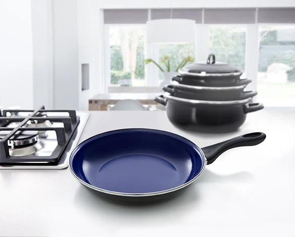 BK Koekenpan Fortalit - ø 24 Cm - Geëmailleerde Anti-aanbaklaag 2 BK Koekenpan Fortalit - ø 24 Cm - Geëmailleerde Anti-aanbaklaag - Afbeelding 2