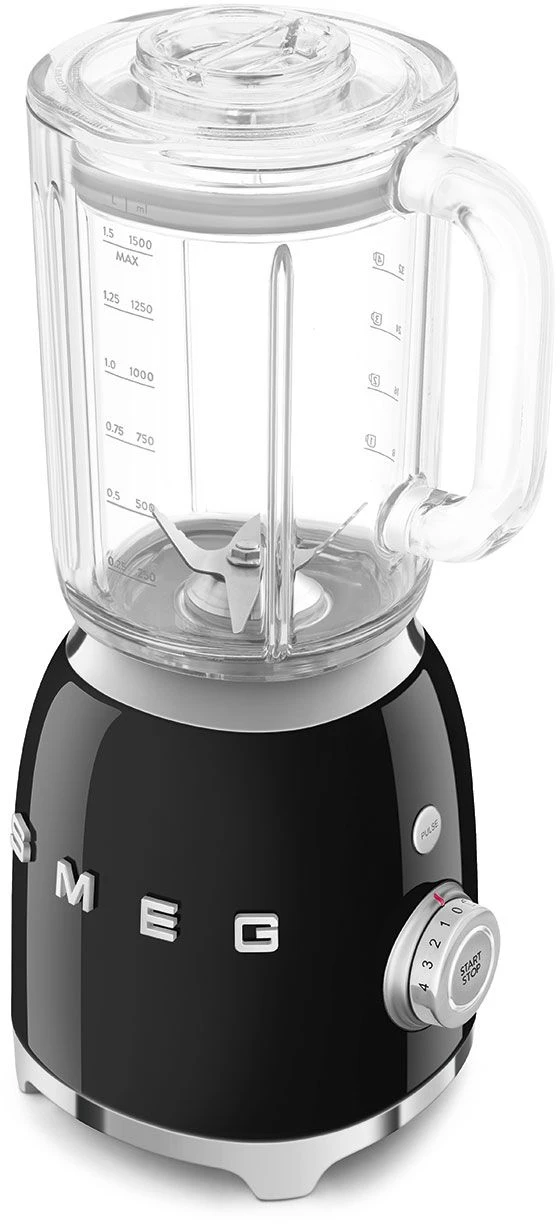 SMEG Blender - 800 W - Zwart - 1.5 Liter - BLF03BLEU 3 SMEG Blender - 800 W - Zwart - 1.5 Liter - BLF03BLEU - Afbeelding 3