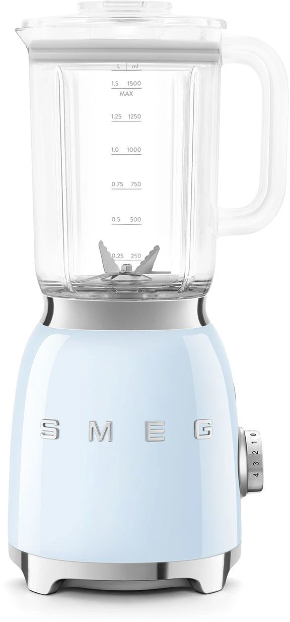SMEG Blender - 800 W - Pastelblauw- 1.5 Liter - BLF03PBEU 1 SMEG Blender - 800 W - Pastelblauw- 1.5 Liter - BLF03PBEU