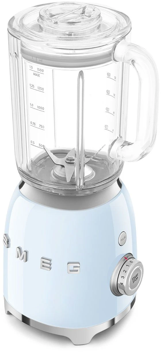 SMEG Blender - 800 W - Pastelblauw- 1.5 Liter - BLF03PBEU 4 SMEG Blender - 800 W - Pastelblauw- 1.5 Liter - BLF03PBEU - Afbeelding 4