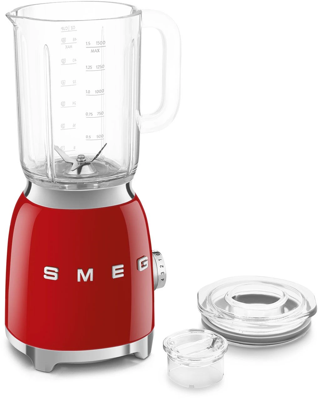 SMEG Blender - 800 W - Rood - 1.5 Liter - BLF03RDEU 2 SMEG Blender - 800 W - Rood - 1.5 Liter - BLF03RDEU - Afbeelding 2