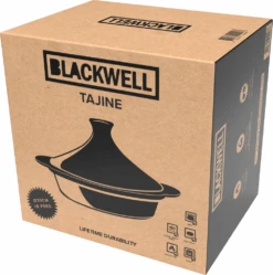 Blackwell Tajine Gietijzer - Zwart - ø 30 Cm / 3 Liter 13 Blackwell Tajine Gietijzer - Zwart - ø 30 Cm / 3 Liter -Alessi Verkoopwinkel BoxRED TAJINE Package New 1
