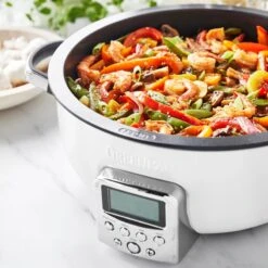 GreenPan Omnicooker - 5.7 Liter - Cream - Keramische Anti-baklaag 11 GreenPan Omnicooker - 5.7 Liter - Cream - Keramische Anti-baklaag -Alessi Verkoopwinkel CC005288 001 CC005289 001 image4 feature2 7eb6e770 67fc 471c af6a e109cb36aff8