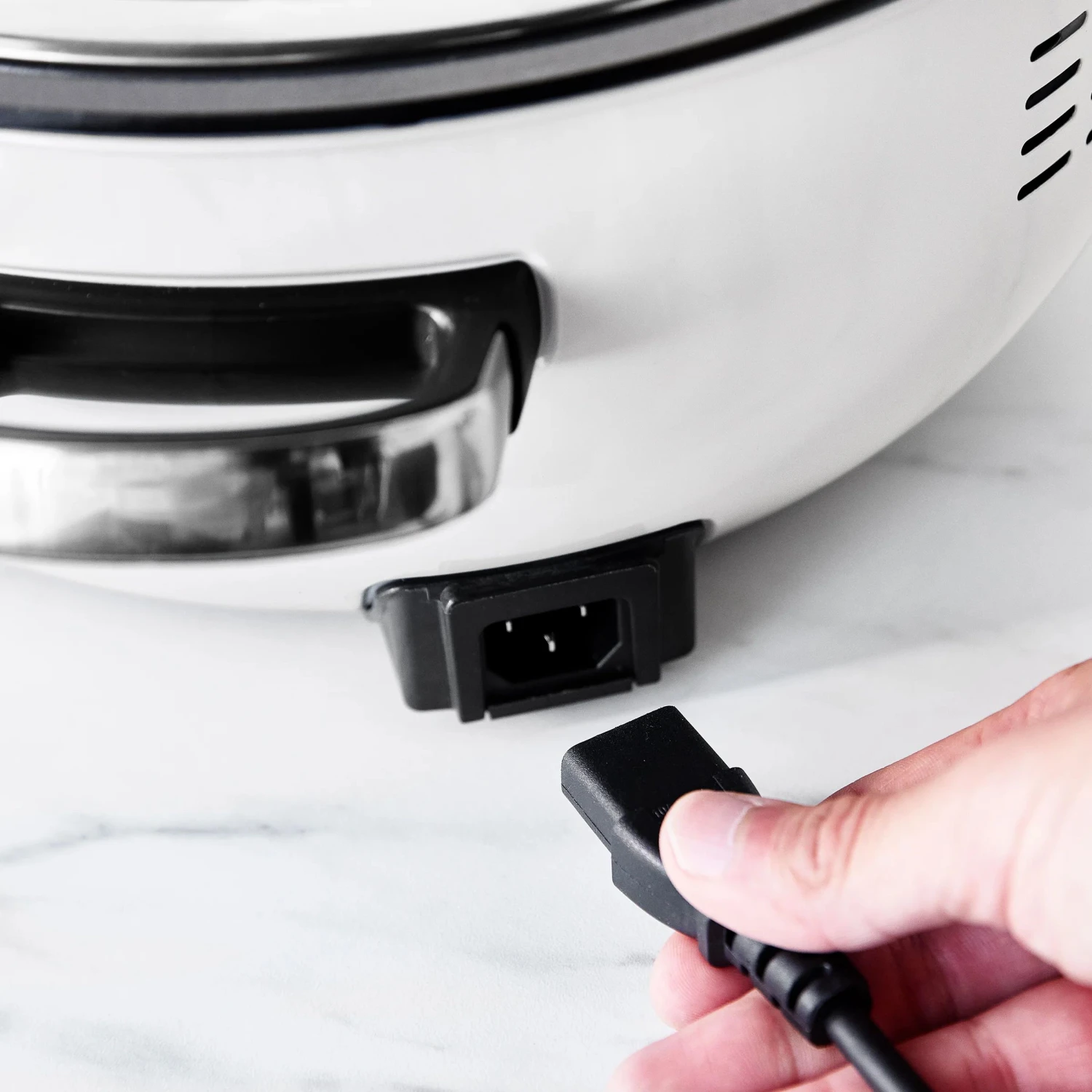 GreenPan Omnicooker - 5.7 Liter - Cream - Keramische Anti-baklaag 6 GreenPan Omnicooker - 5.7 Liter - Cream - Keramische Anti-baklaag - Afbeelding 6