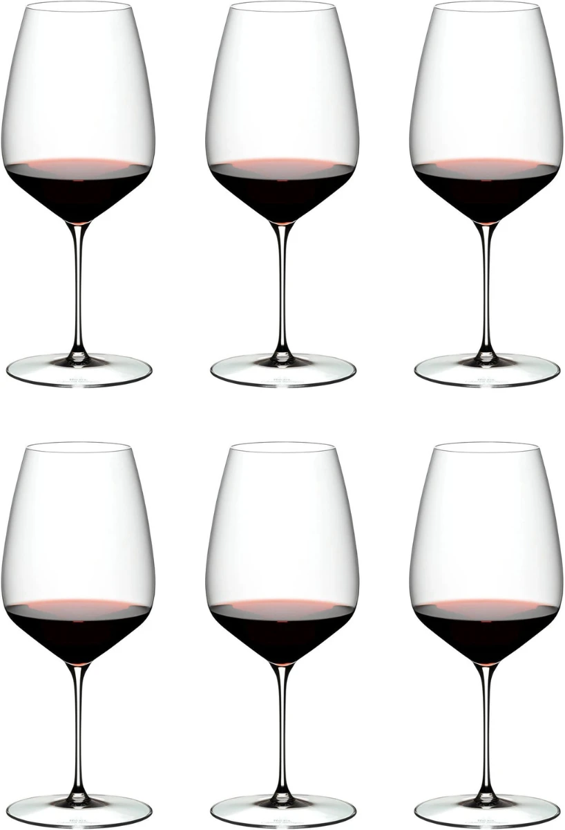 Riedel Rode Wijnglazen Veloce - Cabernet / Merlot - 6 Stuks 1 Riedel Rode Wijnglazen Veloce - Cabernet / Merlot - 6 Stuks