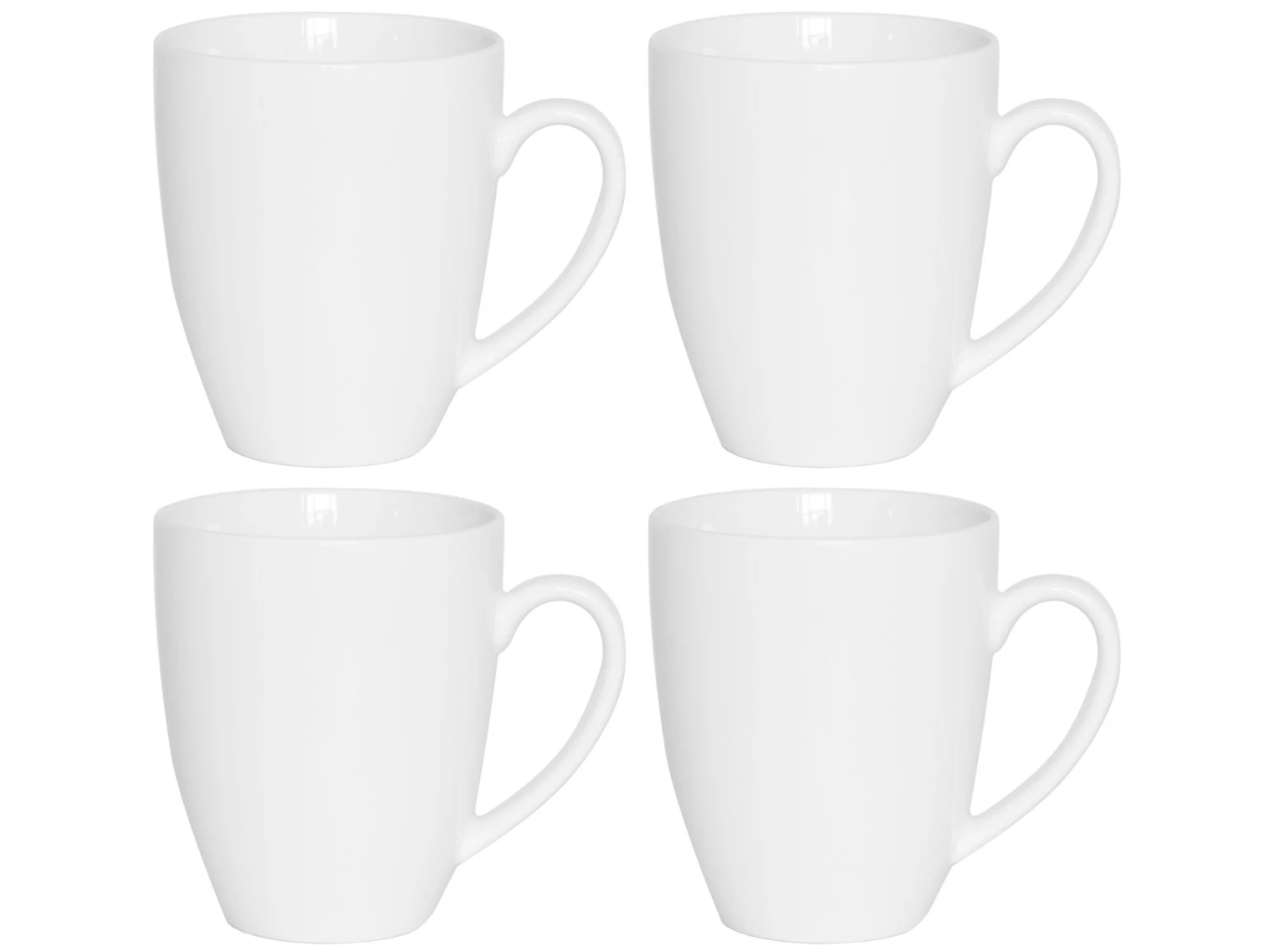 Jay Hill Mokken Saba 350 Ml - New Bone Porselein - 4 Stuks 1 Jay Hill Mokken Saba 350 Ml - New Bone Porselein - 4 Stuks