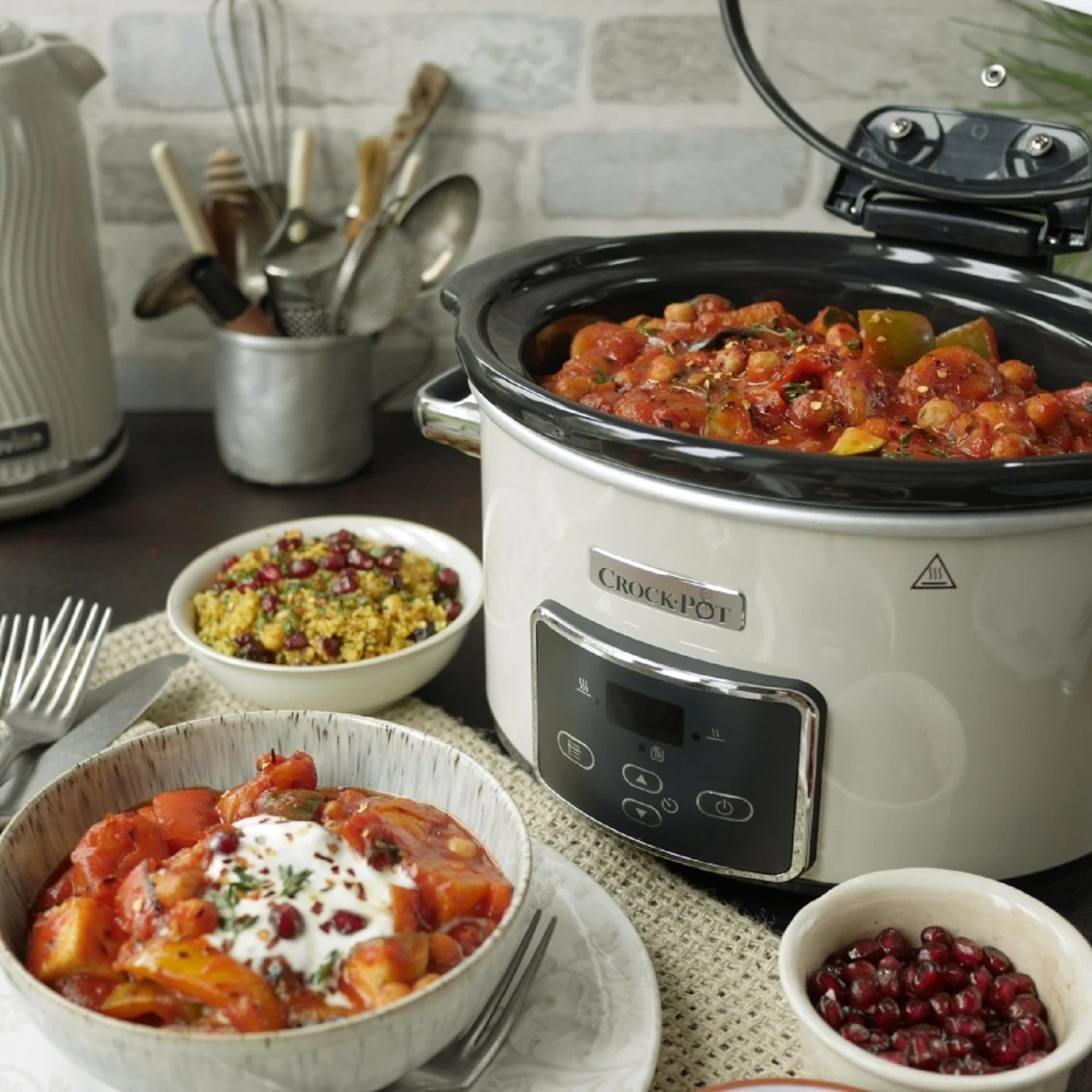 Crockpot Slowcooker - Digitaal - 3.5 Liter - CR060 2 Crockpot Slowcooker - Digitaal - 3.5 Liter - CR060 - Afbeelding 2