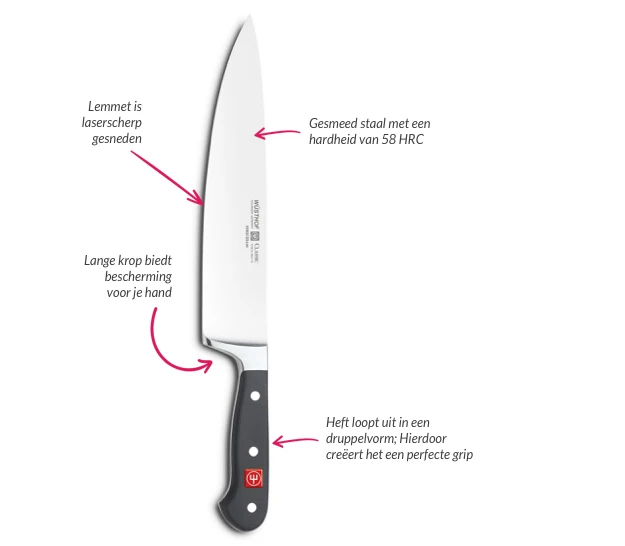 Wusthof Schilmes Classic 8 Cm 3 Wusthof Schilmes Classic 8 Cm - Afbeelding 3