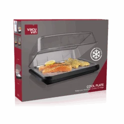 Vacu Vin Koelhoudplaat Active Cool Plate - Zwart 7 Vacu Vin Koelhoudplaat Active Cool Plate - Zwart -Alessi Verkoopwinkel CoolPlate Packshot VV9