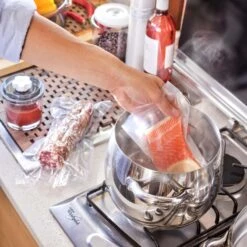 Espressions Vacumeerzakken 30 X 20 Cm - 100 Stuks 5 Espressions Vacumeerzakken 30 X 20 Cm - 100 Stuks -Alessi Verkoopwinkel CopiadiCopiadisacchetticottura 621c9f0fa074f5.24598208