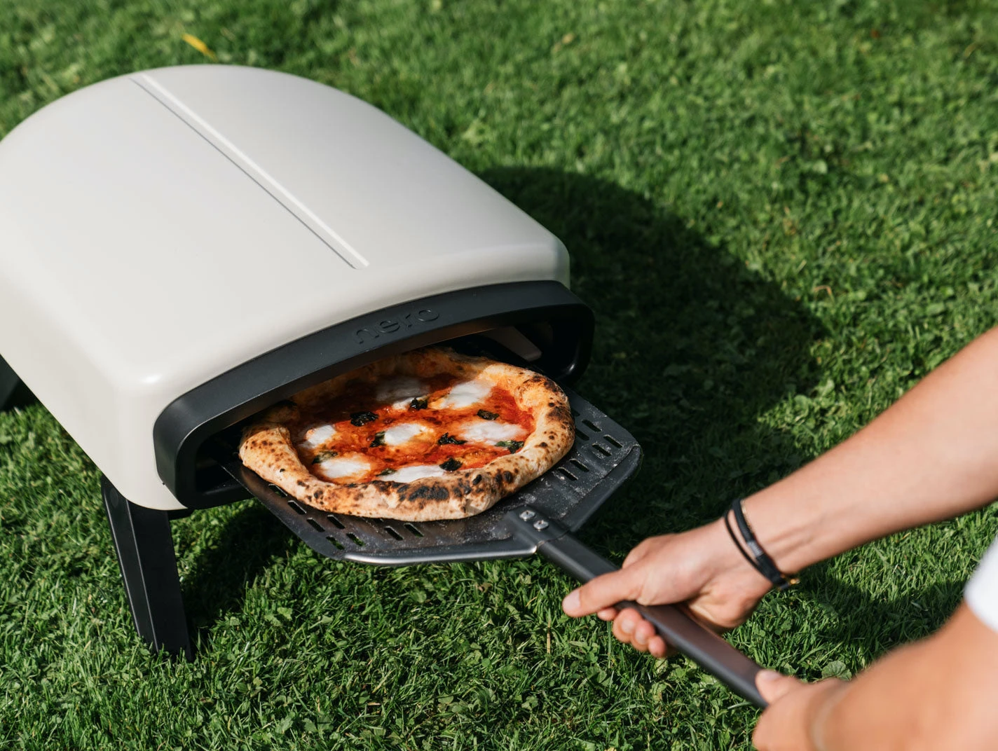 Nero Cooking Pizza Oven - Op Gas Voor Buiten - Zwart - Voor ø 35 Cm Pizza's 2 Nero Cooking Pizza Oven - Op Gas Voor Buiten - Zwart - Voor ø 35 Cm Pizza's - Afbeelding 2