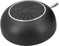 Demeyere Wokpan Alu Plus 3 - Ceraforce - ø 28 Cm - Keramische Anti-aanbaklaag -Alessi Verkoopwinkel Demeyere Wokpan Alu Plus 3 750057282