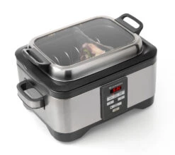 Espressions Sous Vide & Slowcooker Duo - 3 Standen - 5.5 Liter - EP4000 7 Espressions Sous Vide & Slowcooker Duo - 3 Standen - 5.5 Liter - EP4000 -Alessi Verkoopwinkel EP4000 005 Duo Sous Vide 134mb