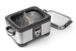 Espressions Sous Vide & Slowcooker Duo - 3 Standen - 5.5 Liter - EP4000 6 Espressions Sous Vide & Slowcooker Duo - 3 Standen - 5.5 Liter - EP4000 -Alessi Verkoopwinkel EP4000 006 Duo Sous Vide 156mb
