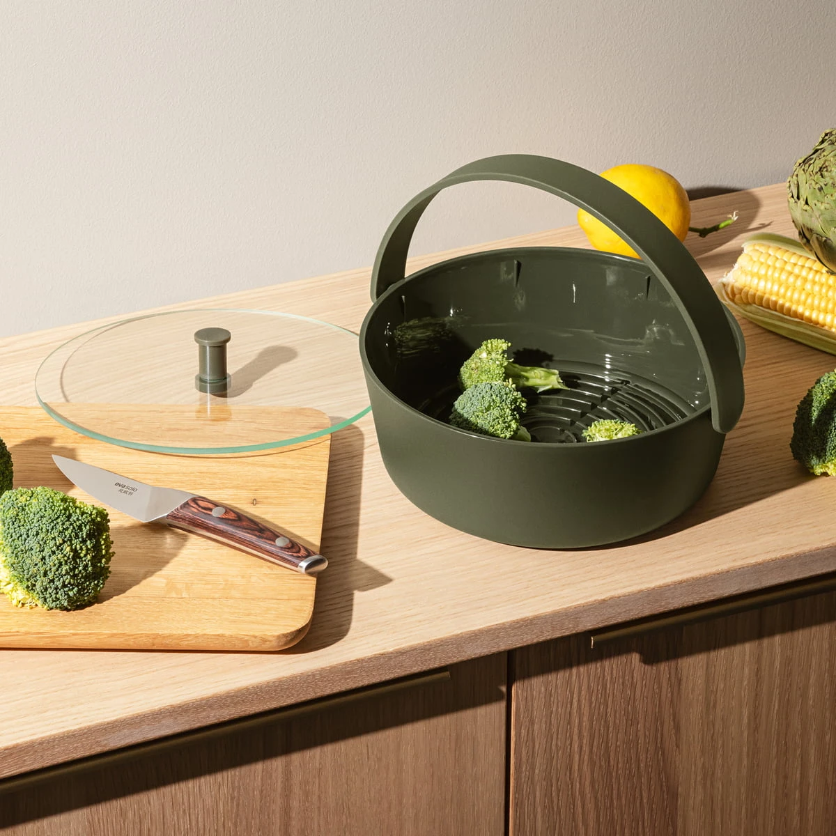 Eva Solo Stoommandje Voor Magnetron Green Tools ø 22 X 9 Cm 3 Eva Solo Stoommandje Voor Magnetron Green Tools ø 22 X 9 Cm - Afbeelding 3