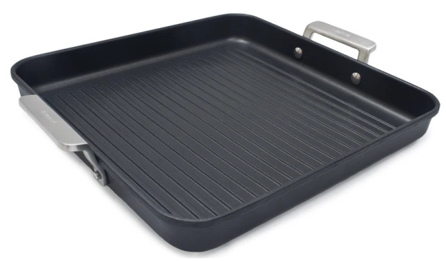 Valira Grillpan Aire Met Handgrepen - 28 X 28 Cm - Standaard Anti-aanbaklaag 1 Valira Grillpan Aire Met Handgrepen - 28 X 28 Cm - Standaard Anti-aanbaklaag