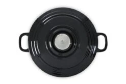 BK Braadpan Bourgogne - Jet Black - ø 28 Cm / 6.7 Liter -Alessi Verkoopwinkel H6071.524 BOUR PE HR Jet Black 72dpi 9948