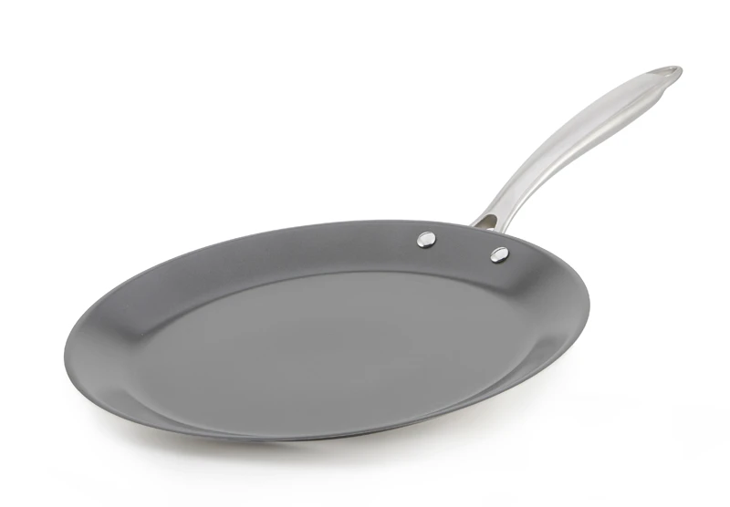Habonne Pannenkoekenpan Ecovite Forte - RVS - ø 28 Cm - Keramische Anti-aanbaklaag 1 Habonne Pannenkoekenpan Ecovite Forte - RVS - ø 28 Cm - Keramische Anti-aanbaklaag