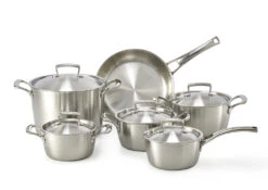Habonne Kookpan Queen - TriPly RVS - ø 20 Cm / 2.5 Liter 7 Habonne Kookpan Queen - TriPly RVS - ø 20 Cm / 2.5 Liter -Alessi Verkoopwinkel Habonne QUEEN set6dlg 3