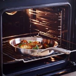 KitchenAid Koekenpan - Multi-Ply RVS - ø 24 Cm - Zonder Anti-aanbaklaag 12 KitchenAid Koekenpan - Multi-Ply RVS - ø 24 Cm - Zonder Anti-aanbaklaag -Alessi Verkoopwinkel KA Koekenpan Multiply Stainless 4 1