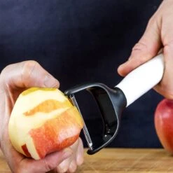 KitchenAid Dunschiller Classic 18 Cm - White 9 KitchenAid Dunschiller Classic 18 Cm - White -Alessi Verkoopwinkel KitchenAid obieraczka Y do jablek CLASSIC White KCG145OHWHE 5057982066086