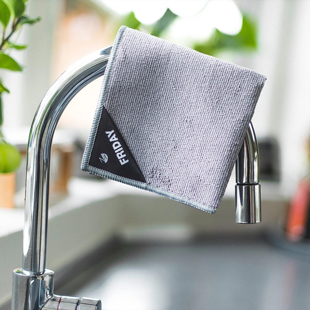 Klud Vaatdoekjes Grijs 30 X 30 - 7 Stuks 4 Klud Vaatdoekjes Grijs 30 X 30 - 7 Stuks - Afbeelding 4