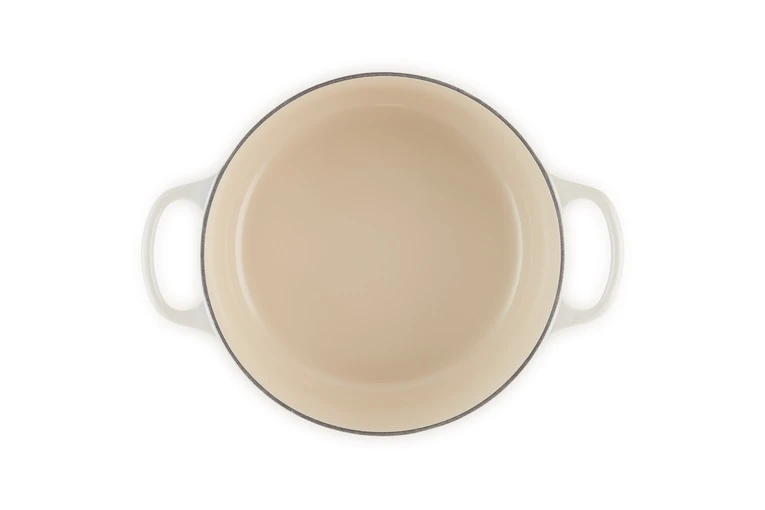 Le Creuset Braadpan Signature - Meringue - ø 20 Cm / 2.4 Liter 6 Le Creuset Braadpan Signature - Meringue - ø 20 Cm / 2.4 Liter - Afbeelding 6