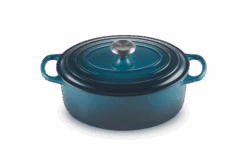 Le Creuset Braadpan Signature - Ovaal - Deap Teal - ø 29 Cm / 4.7 Liter 11 Le Creuset Braadpan Signature - Ovaal - Deap Teal - ø 29 Cm / 4.7 Liter -Alessi Verkoopwinkel LC 20210125 HL PS FS 21178296422430 002