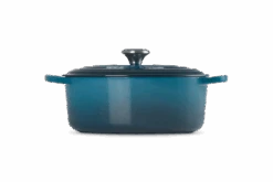 Le Creuset Braadpan Signature - Ovaal - Deap Teal - ø 29 Cm / 4.7 Liter 12 Le Creuset Braadpan Signature - Ovaal - Deap Teal - ø 29 Cm / 4.7 Liter -Alessi Verkoopwinkel LC 20210125 HL PS FS 21178296422430 003