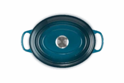 Le Creuset Braadpan Signature - Ovaal - Deap Teal - ø 29 Cm / 4.7 Liter 13 Le Creuset Braadpan Signature - Ovaal - Deap Teal - ø 29 Cm / 4.7 Liter -Alessi Verkoopwinkel LC 20210125 HL PS FS 21178296422430 004