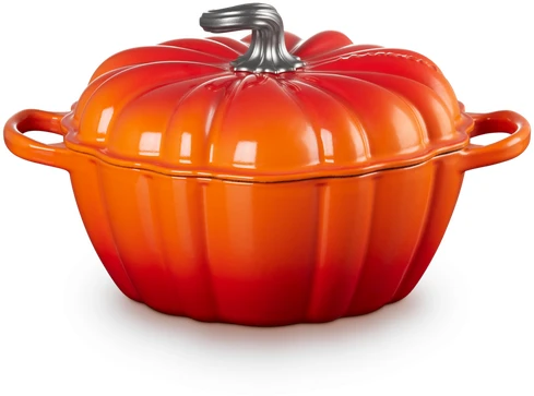 Le Creuset Braadpan Signature - Pompoen - Oranjerood - ø 24 Cm / 3.7 Liter 1 Le Creuset Braadpan Signature - Pompoen - Oranjerood - ø 24 Cm / 3.7 Liter