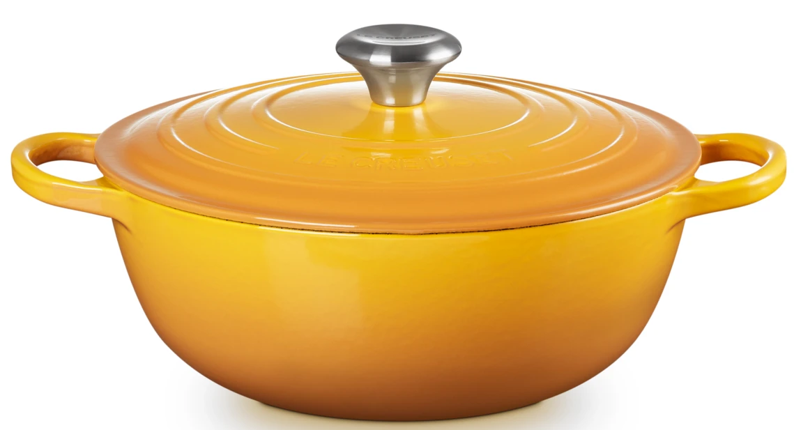 Le Creuset Braadpan Signature - Marmite - Nectar - ø 26 Cm / 4.1 Liter 1 Le Creuset Braadpan Signature - Marmite - Nectar - ø 26 Cm / 4.1 Liter
