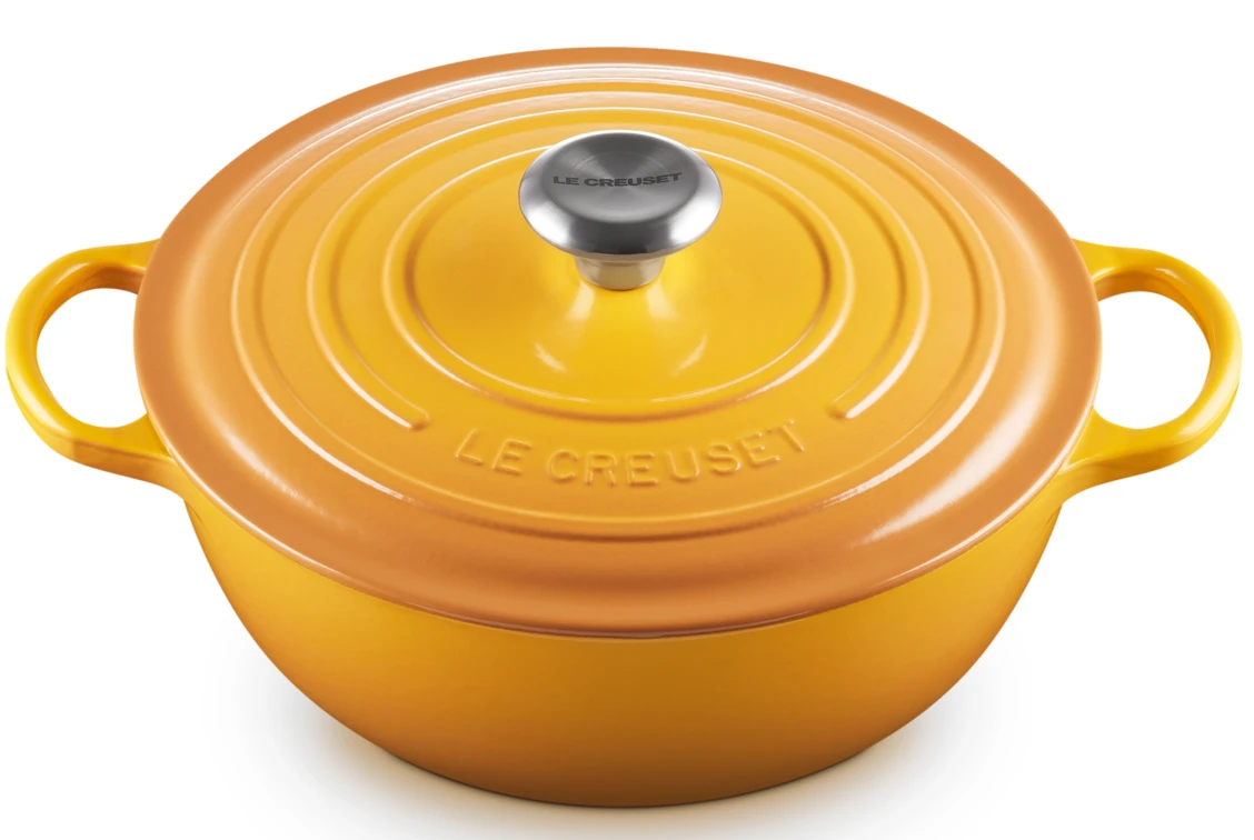Le Creuset Braadpan Signature - Marmite - Nectar - ø 26 Cm / 4.1 Liter 2 Le Creuset Braadpan Signature - Marmite - Nectar - ø 26 Cm / 4.1 Liter - Afbeelding 2