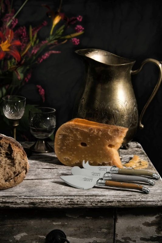 Laguiole Style De Vie Kaasmessenset Treasure 3 Stuks 2 Laguiole Style De Vie Kaasmessenset Treasure 3 Stuks - Afbeelding 2