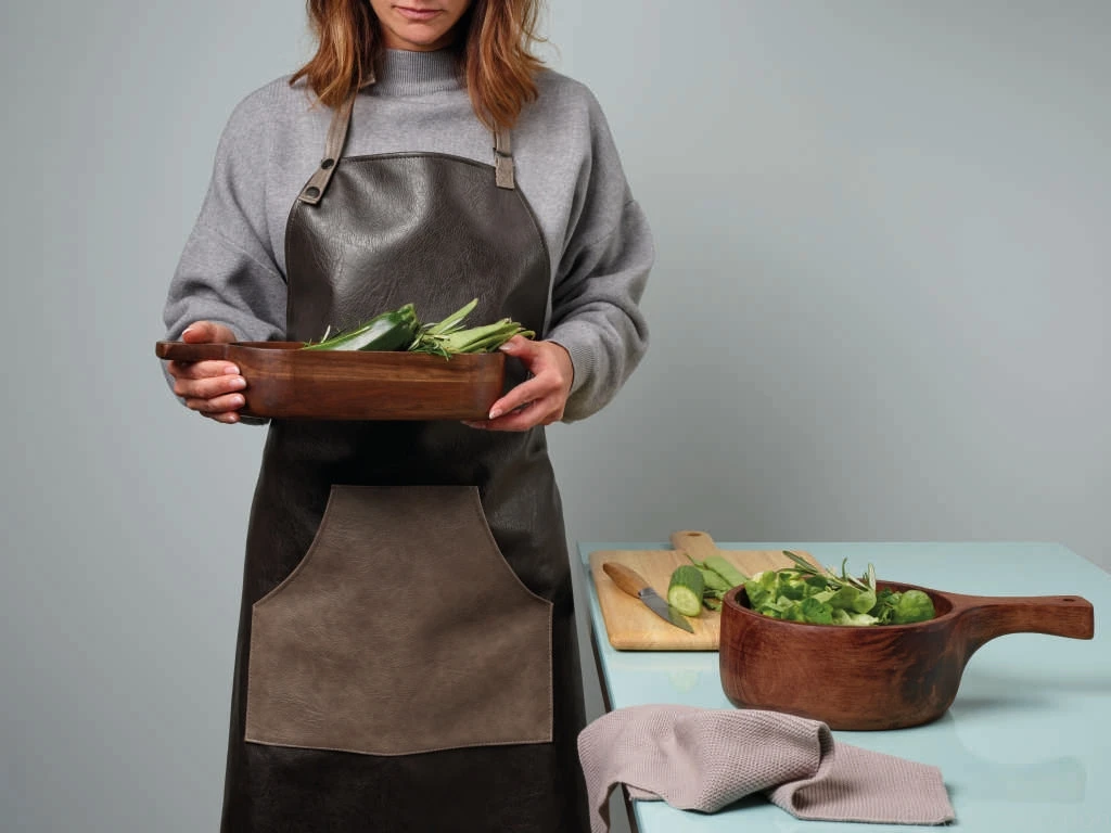 ASA Selection Keukenschort PVC Bruin 90 X 82 Cm 3 ASA Selection Keukenschort PVC Bruin 90 X 82 Cm - Afbeelding 3