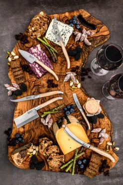 Laguiole Style De Vie Kaasmessen / Kaasmessenset Luxury Line Eikenhout Stonewash - 3 Stuks 12 Laguiole Style De Vie Kaasmessen / Kaasmessenset Luxury Line Eikenhout Stonewash - 3 Stuks -Alessi Verkoopwinkel LuxKaasV2EikStone 5