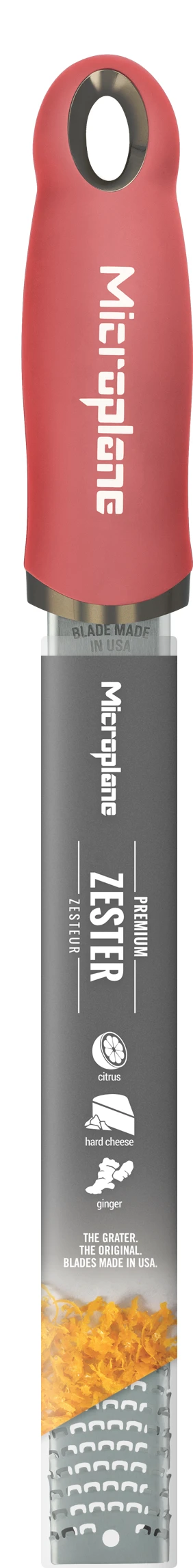 Microplane Rasp Premium Classic - Fijn - Lipstick Pink 3 Microplane Rasp Premium Classic - Fijn - Lipstick Pink - Afbeelding 3